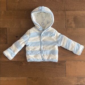 BURT’S BEES BABY button up sweatshirt